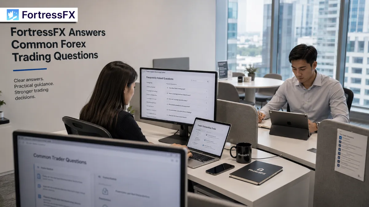 FortressFX Answers Common Forex Trading Questions