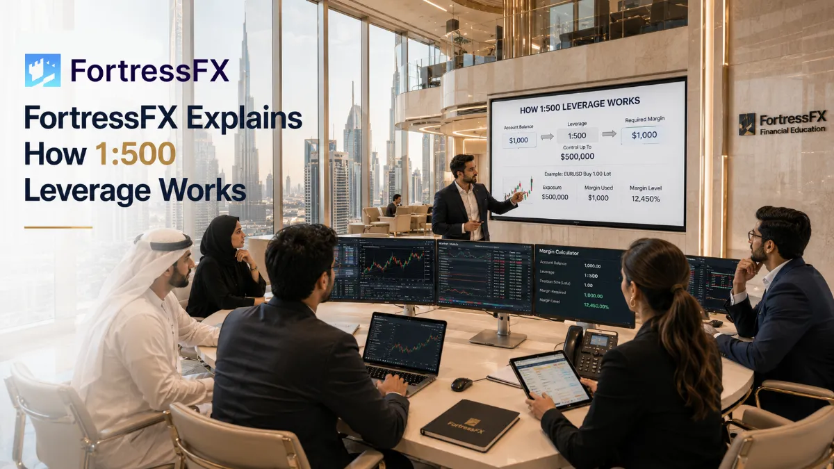 FortressFX Explains How 1:500 Leverage Works