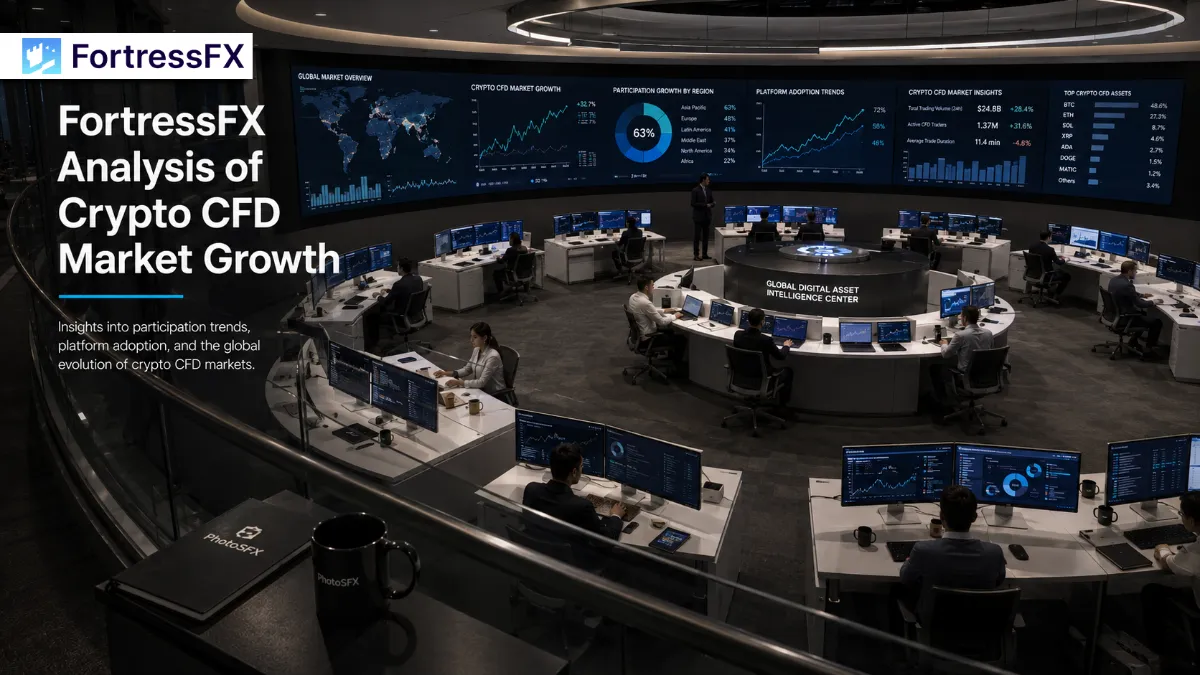 FortressFX Analysis of Crypto CFD Market Growth